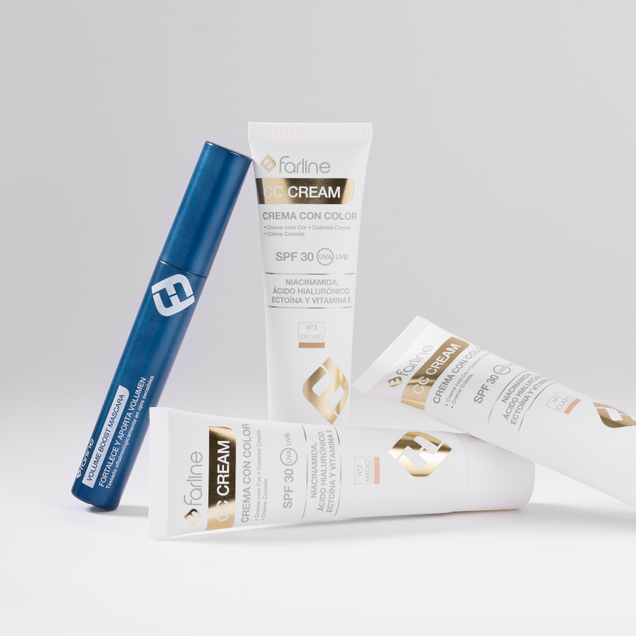 Productos Farline para la cosmética con color